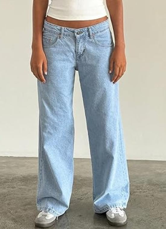 BELLA - Low-Rise Jeans