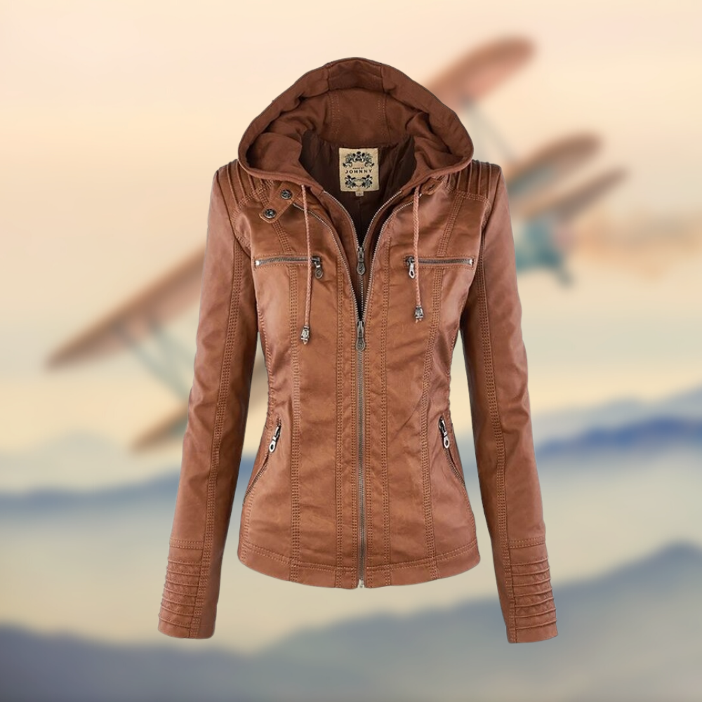 Karolina™ | Die elegante und einzigartige Lederjacke