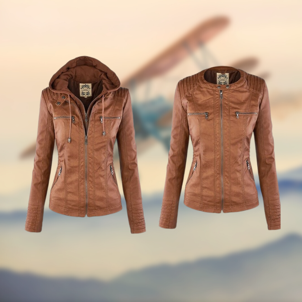 Karolina™ | Die elegante und einzigartige Lederjacke