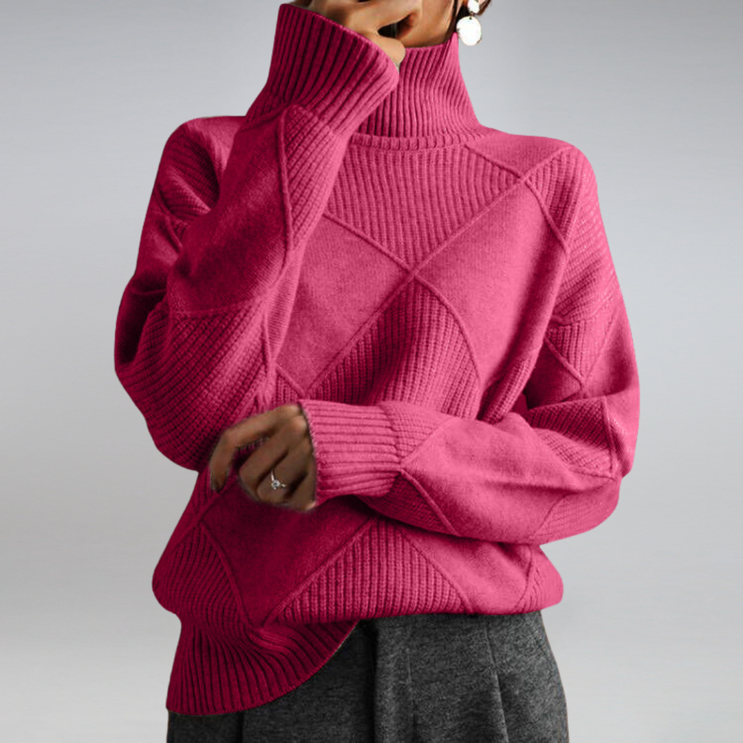 Adelle™ - Comfortable turtleneck sweater