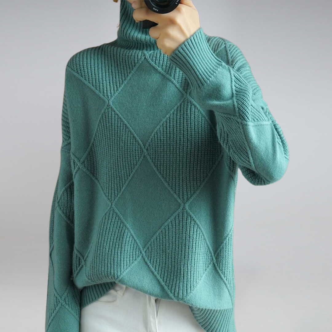 Adelle™ - Comfortable turtleneck sweater