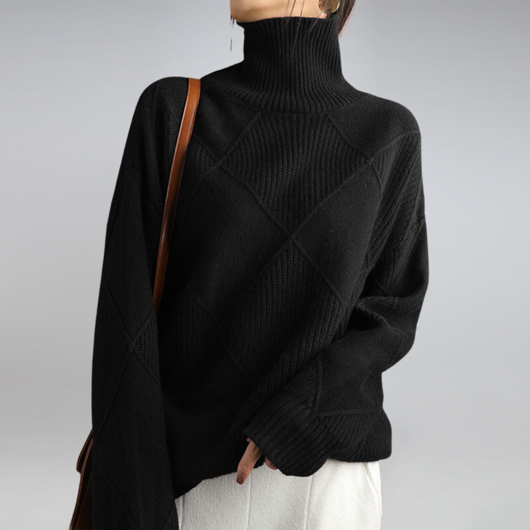 Adelle™ - Comfortable turtleneck sweater