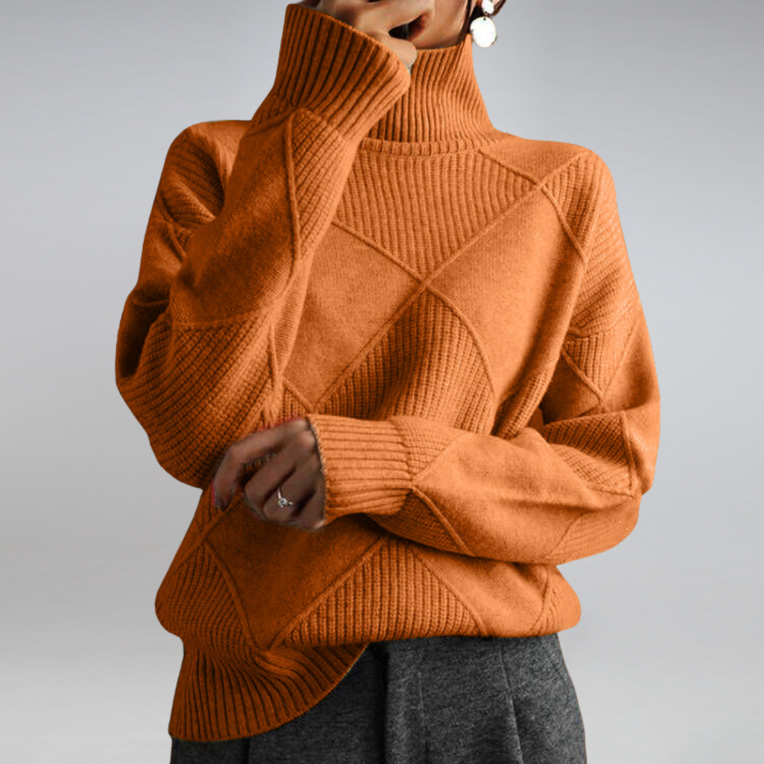 Adelle™ - Comfortable turtleneck sweater