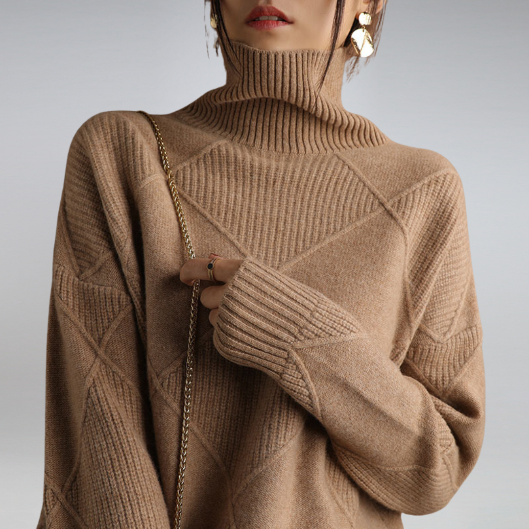 Adelle™ - Comfortable turtleneck sweater