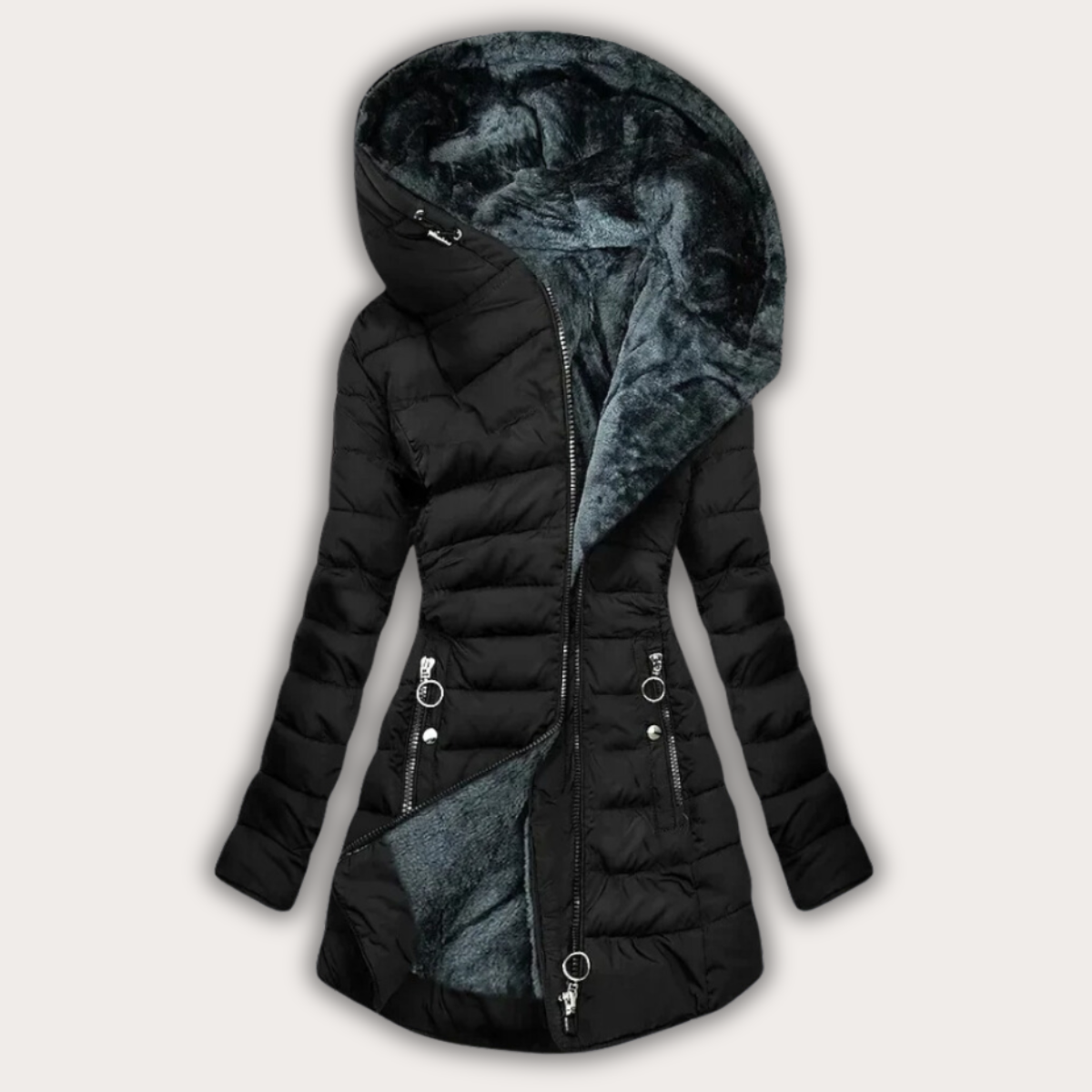 Ylva - Luxuriöse warme Jacke