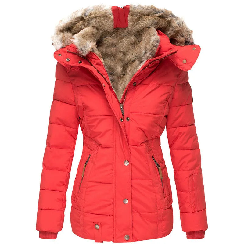 Isabella™| Warmer Wintermantel mit Fellfutter