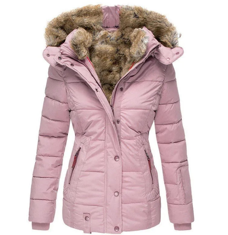 Isabella™| Warmer Wintermantel mit Fellfutter