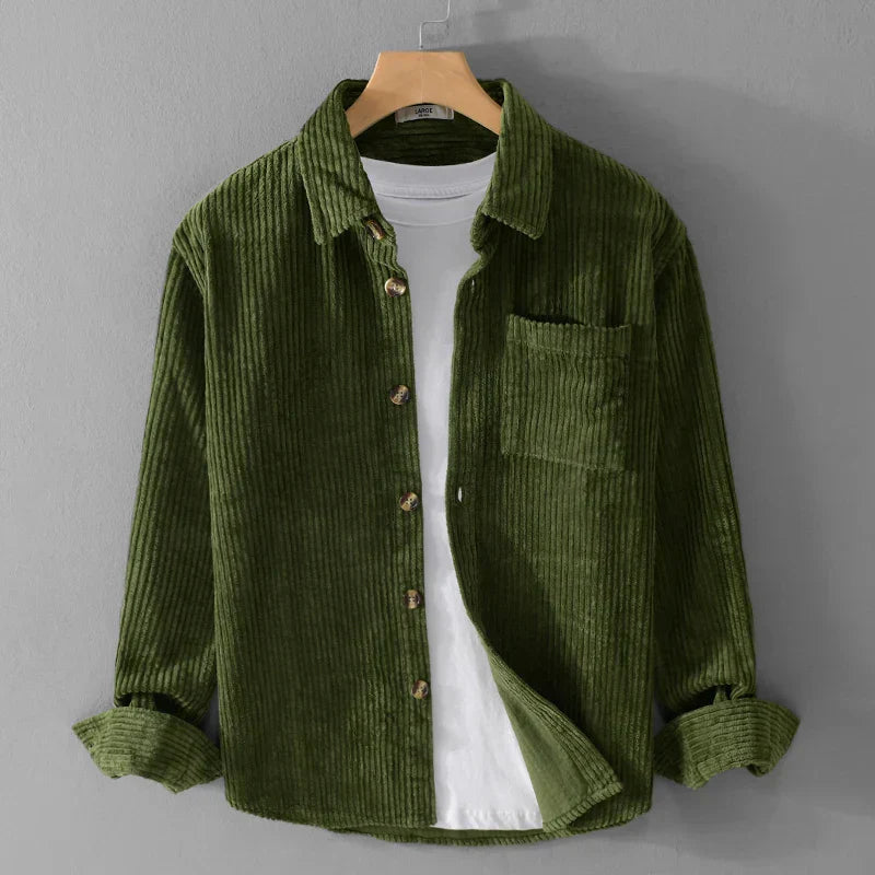 Martino™ - Bluse aus Baumwollsamt