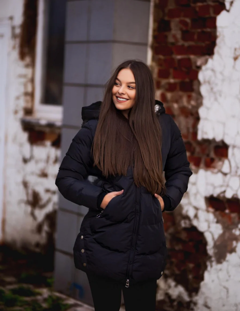 Jolene&Fashion™ - Pelzgefütterte Jacke