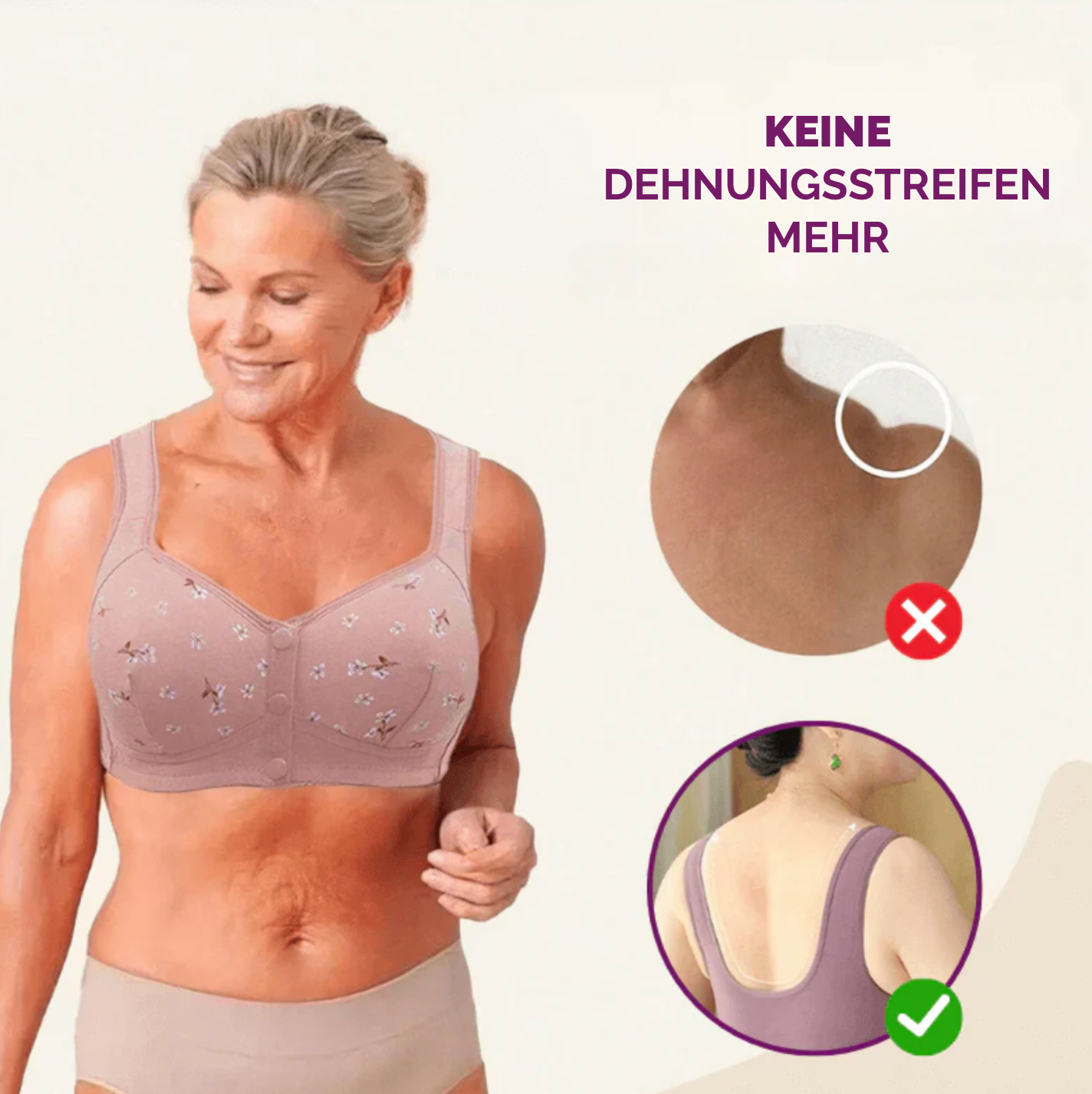 Serena™ - Perfekter BH für ältere Frauen