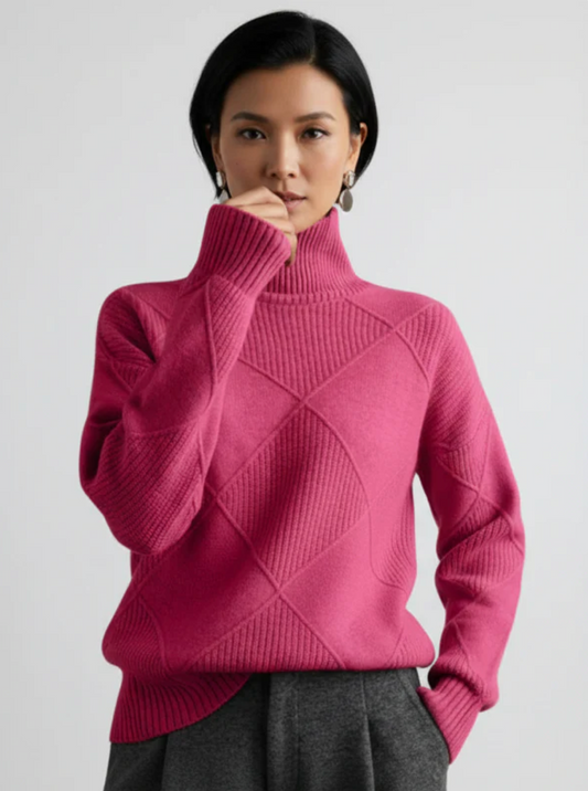 Adelle™ - Comfortable turtleneck sweater