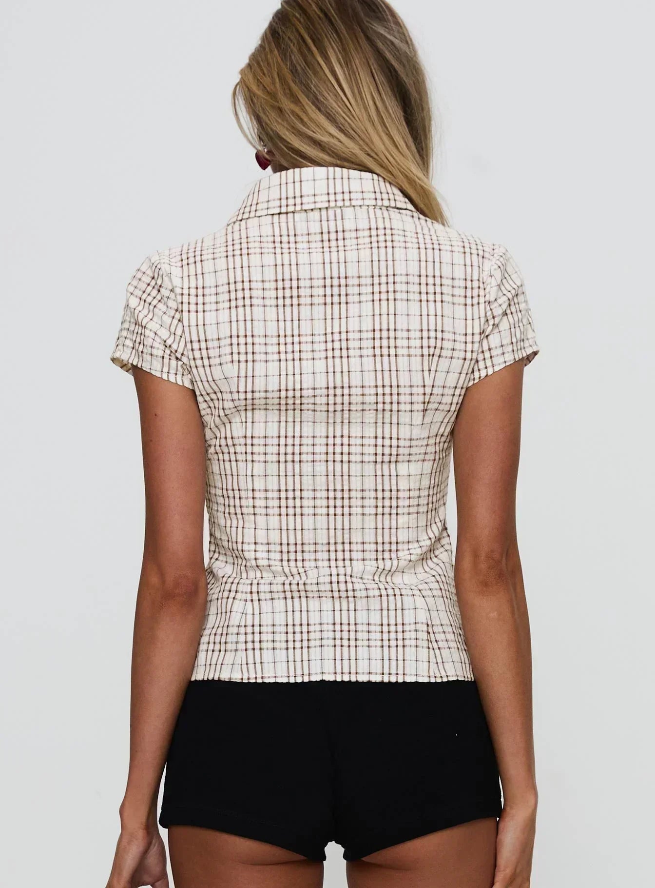 ANNA - Fitted Bluse
