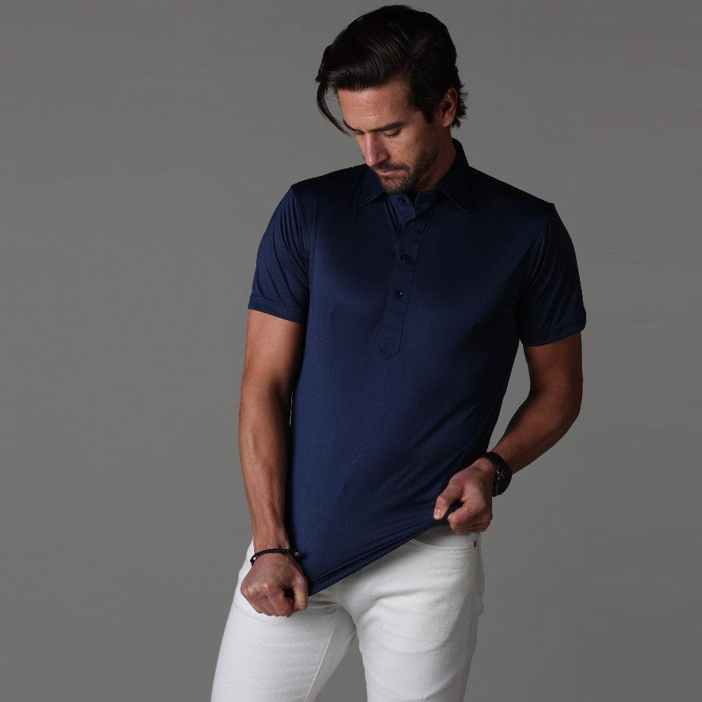 Lorenzo™ | Luksus-polo med stiv krave