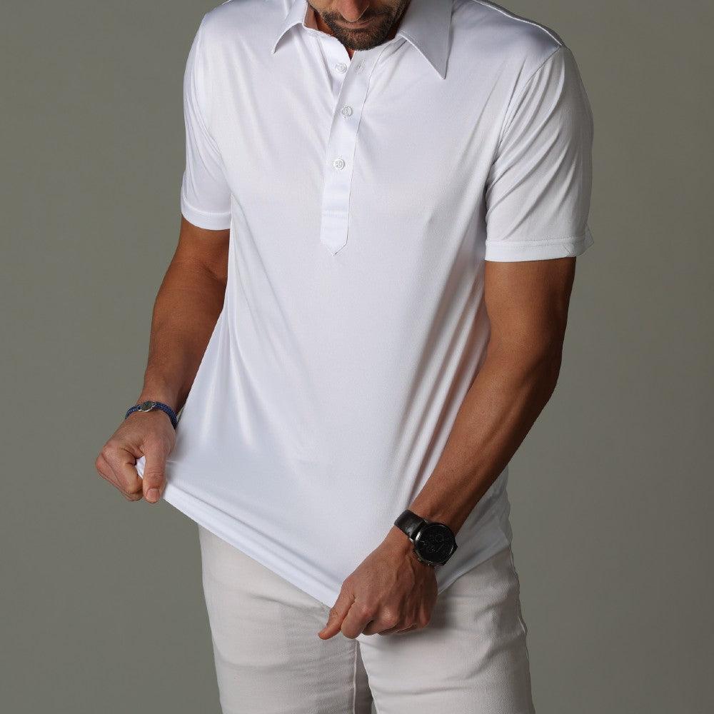 Lorenzo™ | Luksus-polo med stiv krave