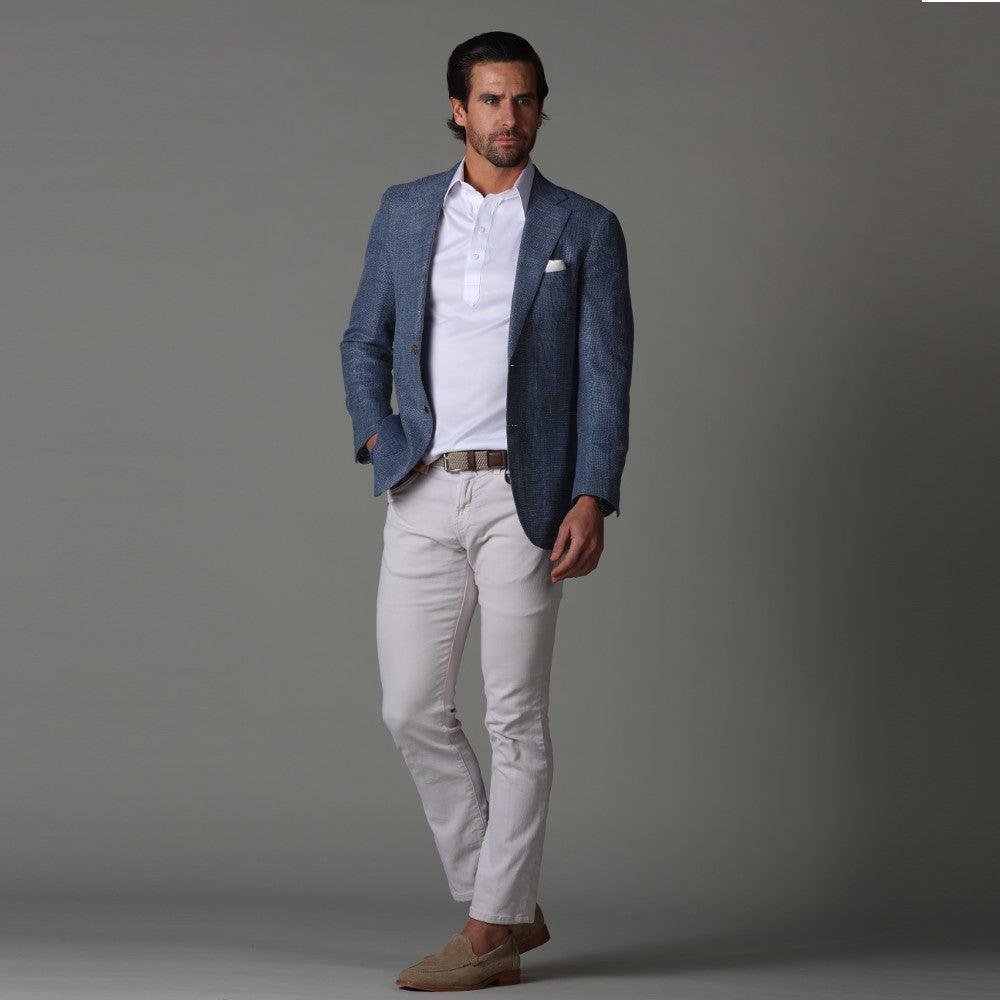 Lorenzo™ | Luksus-polo med stiv krave