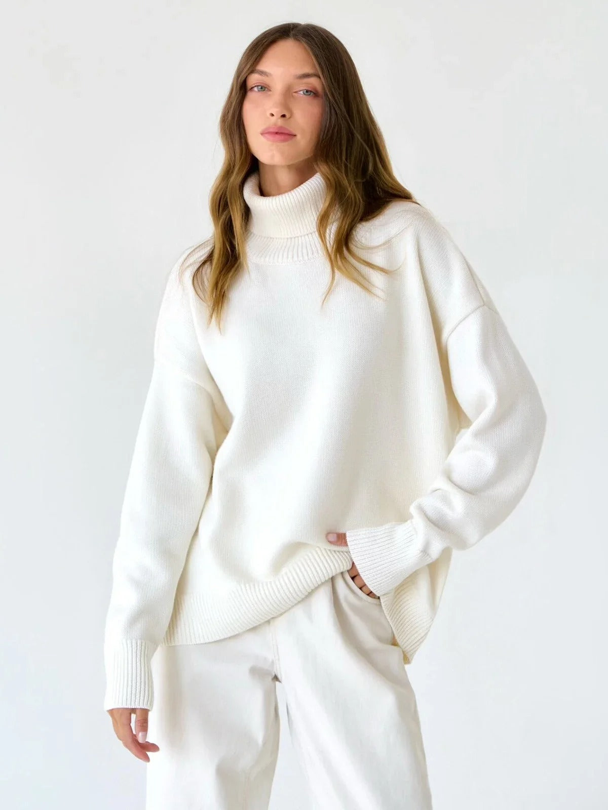Cindy™ - Rollkragenpullover - Übergröße