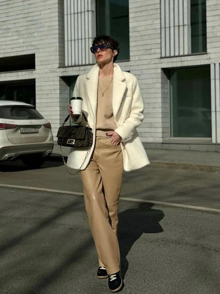 Nadine™ - Mantel aus Wolle