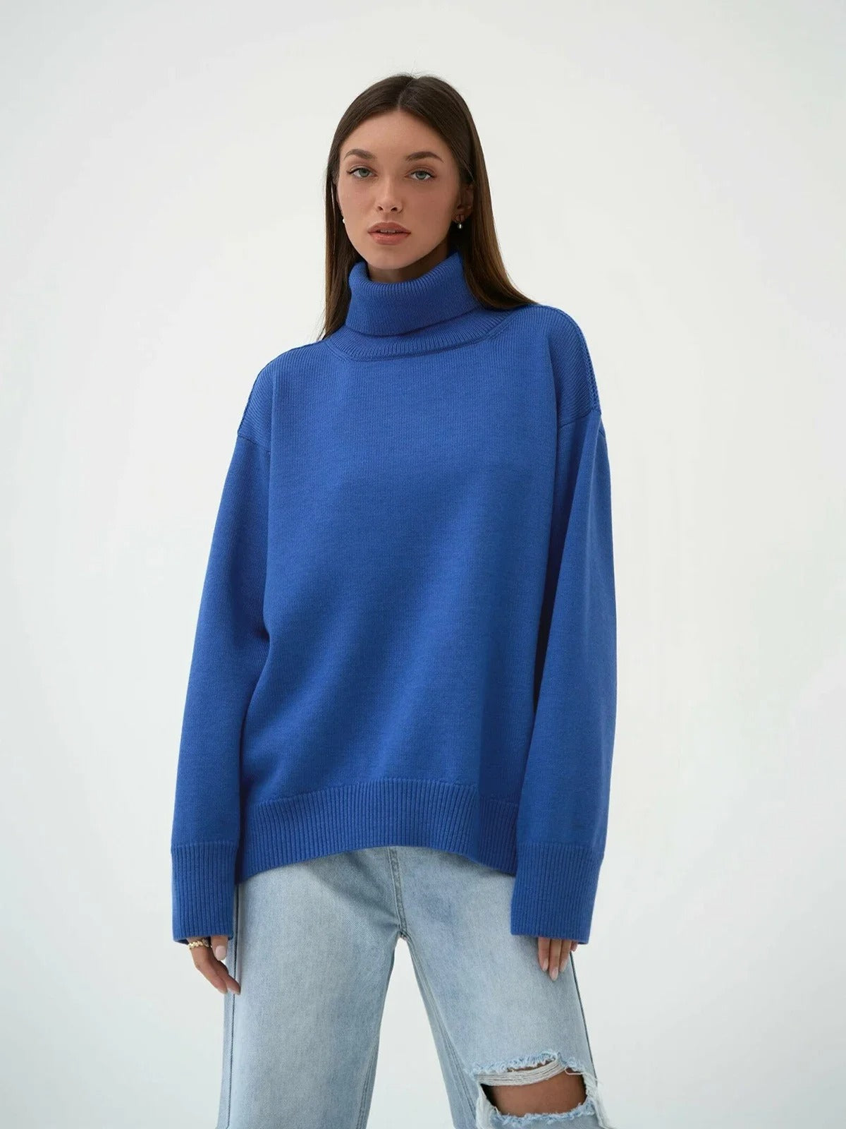 Cindy™ - Rollkragenpullover - Übergröße