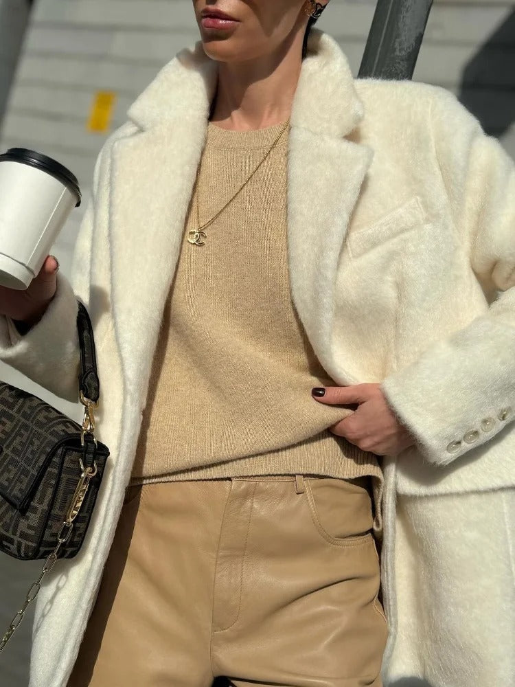 Nadine™ - Mantel aus Wolle