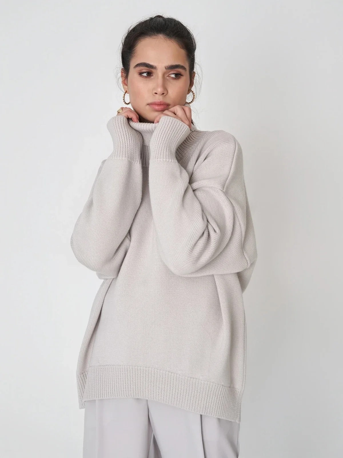 Cindy™ - Rollkragenpullover - Übergröße