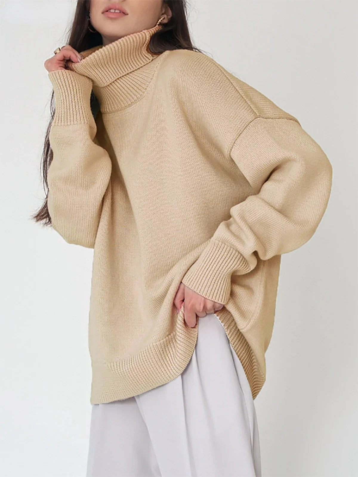 Cindy™ - Rollkragenpullover - Übergröße