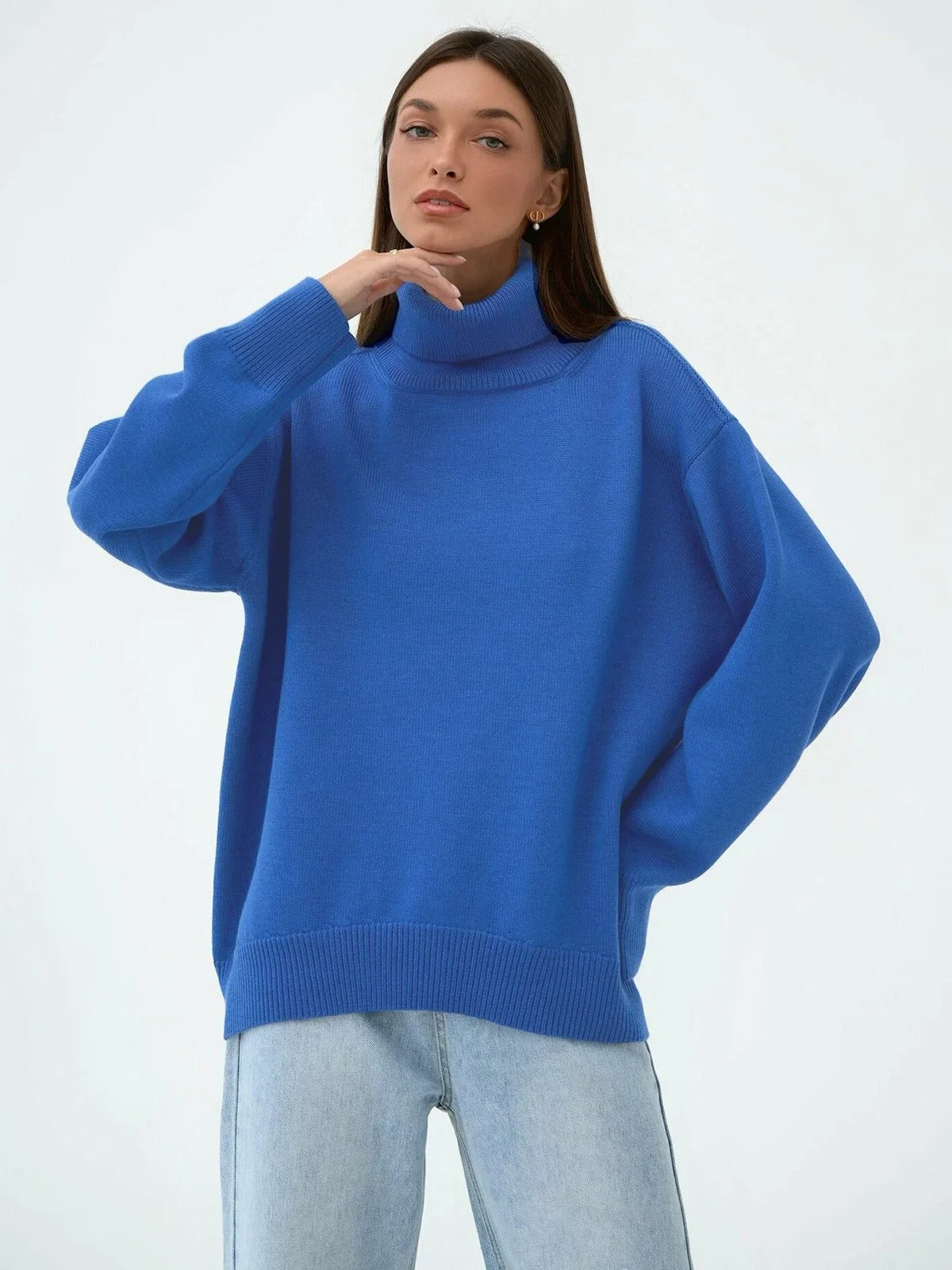 Cindy™ - Rollkragenpullover - Übergröße