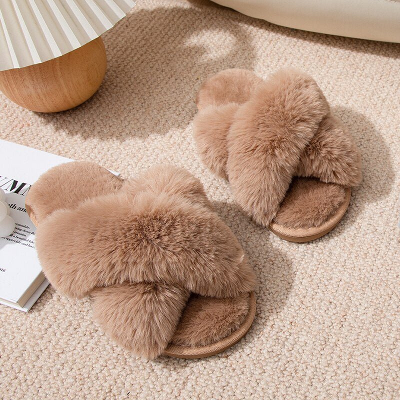 Selena™ - Morning Slippers - Fuzzy