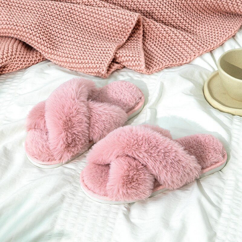 Selena™ - Morning Slippers - Fuzzy