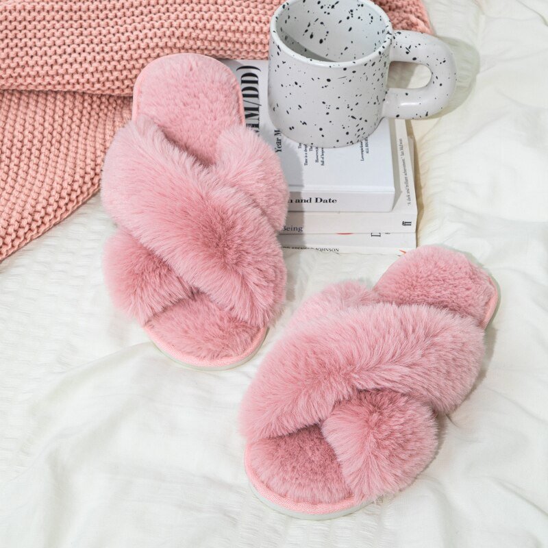 Selena™ - Morning Slippers - Fuzzy