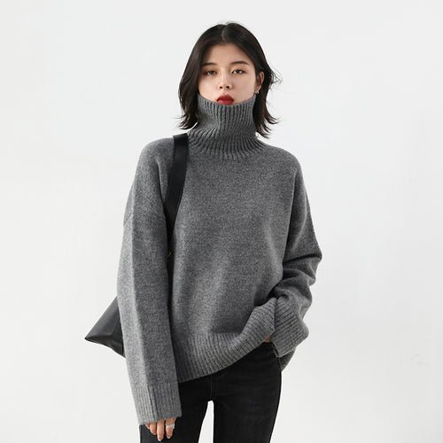 Caroline™ - Rollkragenpullover - Oversized - Gestrickt