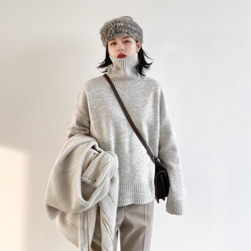 Caroline™ - Rollkragenpullover - Oversized - Gestrickt