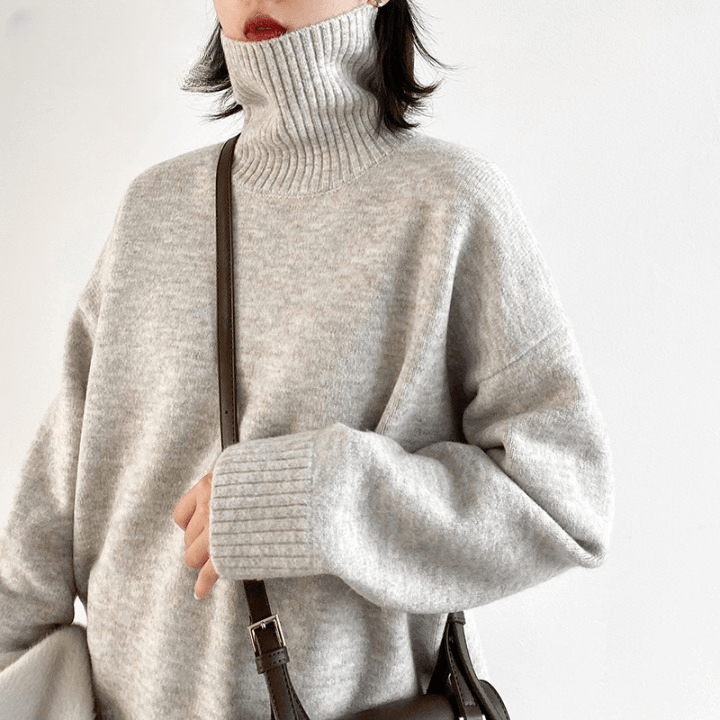 Caroline™ - Rollkragenpullover - Oversized - Gestrickt