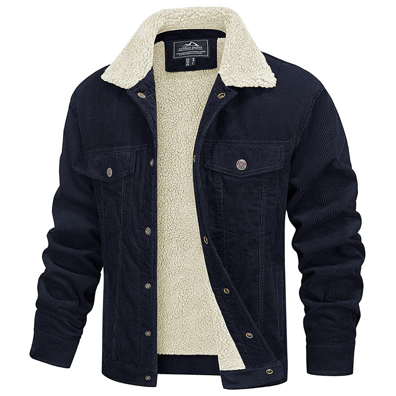 Finn™ - Multipocket pels med fleece vinterfrakke