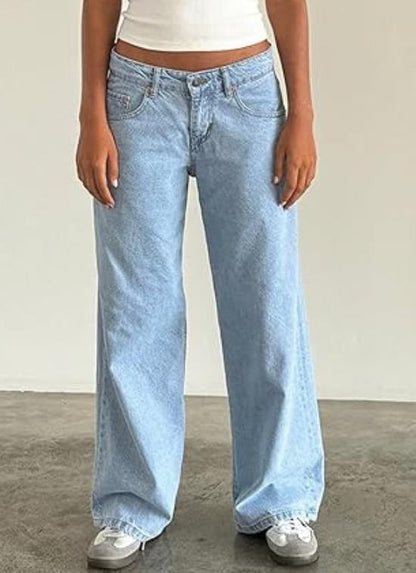 BELLA - Low-Rise Jeans