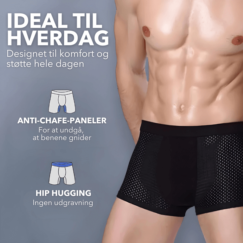 Bamboo™ - Åndbare Boxershorts i Fiber (5+5 GRATIS)