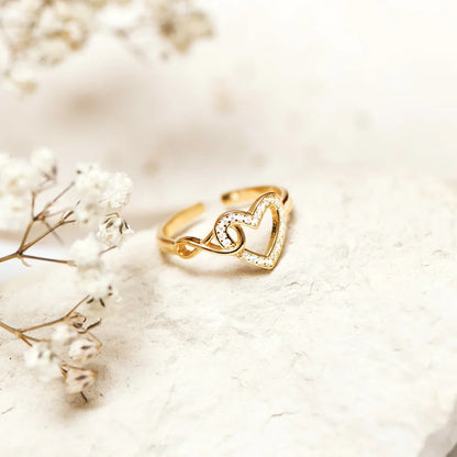 Forever Love™ – Uendeligt Hjerte Ring