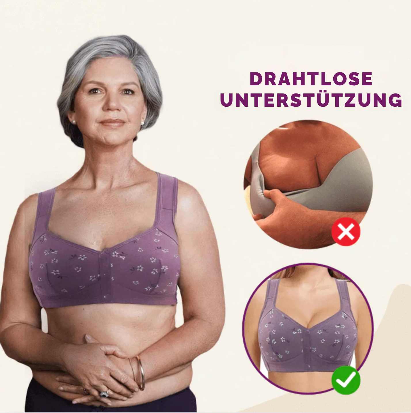 Serena™ - Perfekter BH für ältere Frauen