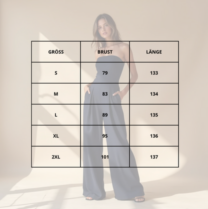 Leah™ - Schulterfreier Feel-Good Jumpsuit