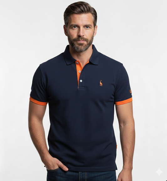 Marco Morelli™ - Premium-Poloshirt aus Baumwolle