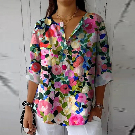 PIA - Vintage-inspirierte Bluse