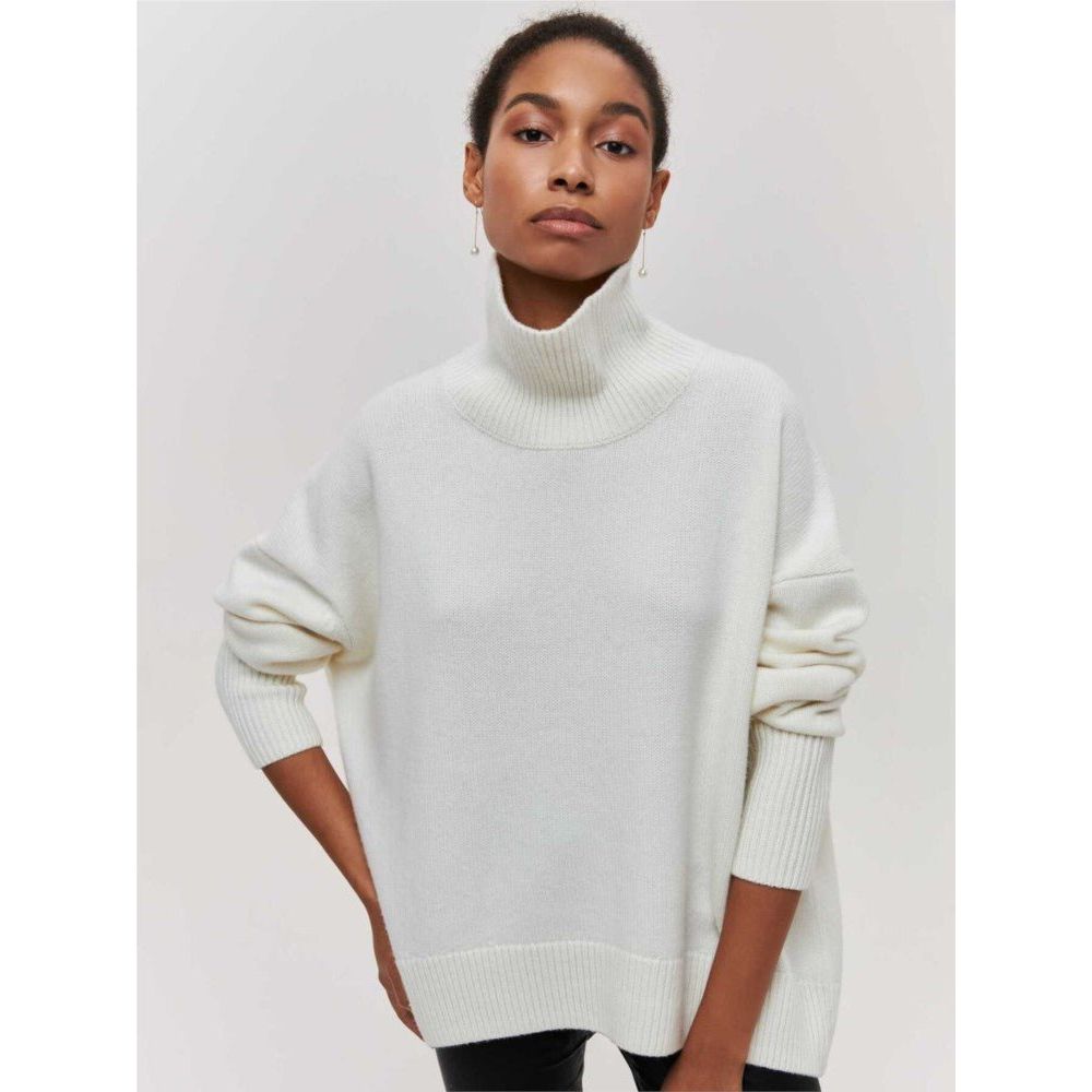 Cindy™ - Turtleneck - Long Sleeve - Casual Knit