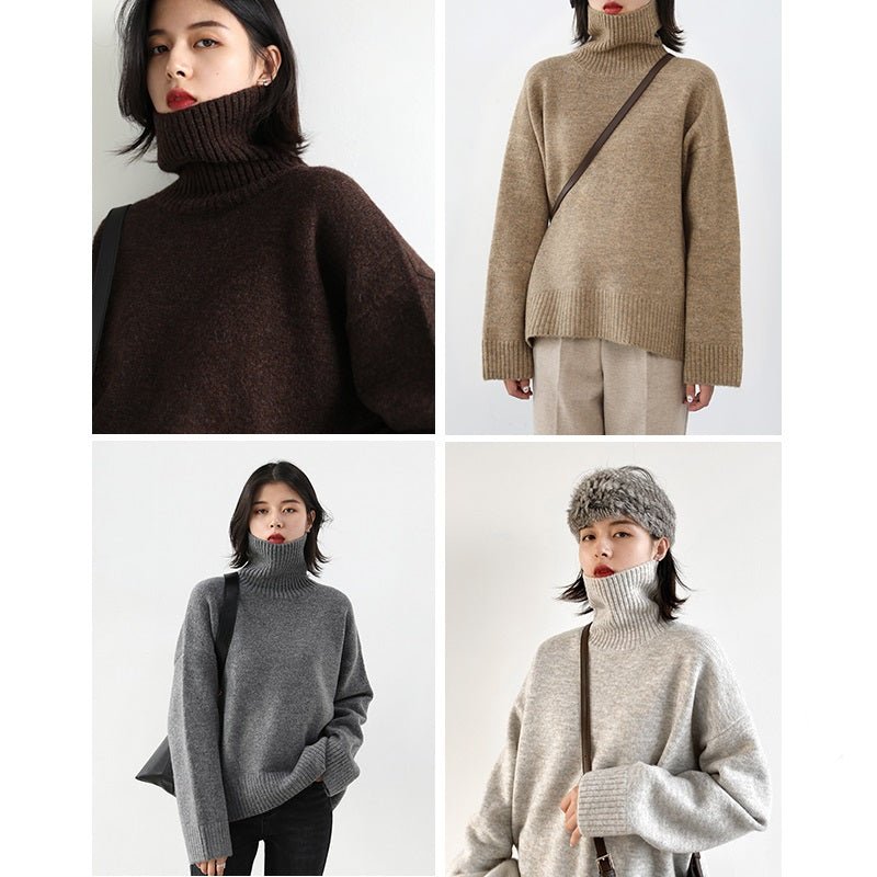 Caroline™ - Rollkragenpullover - Oversized - Gestrickt
