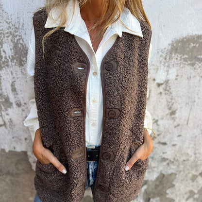 Amanda™ - Cardigan med knapper